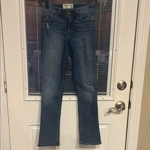 Abercrombie Kids Blue Straight Leg Jeans Sz youth 12